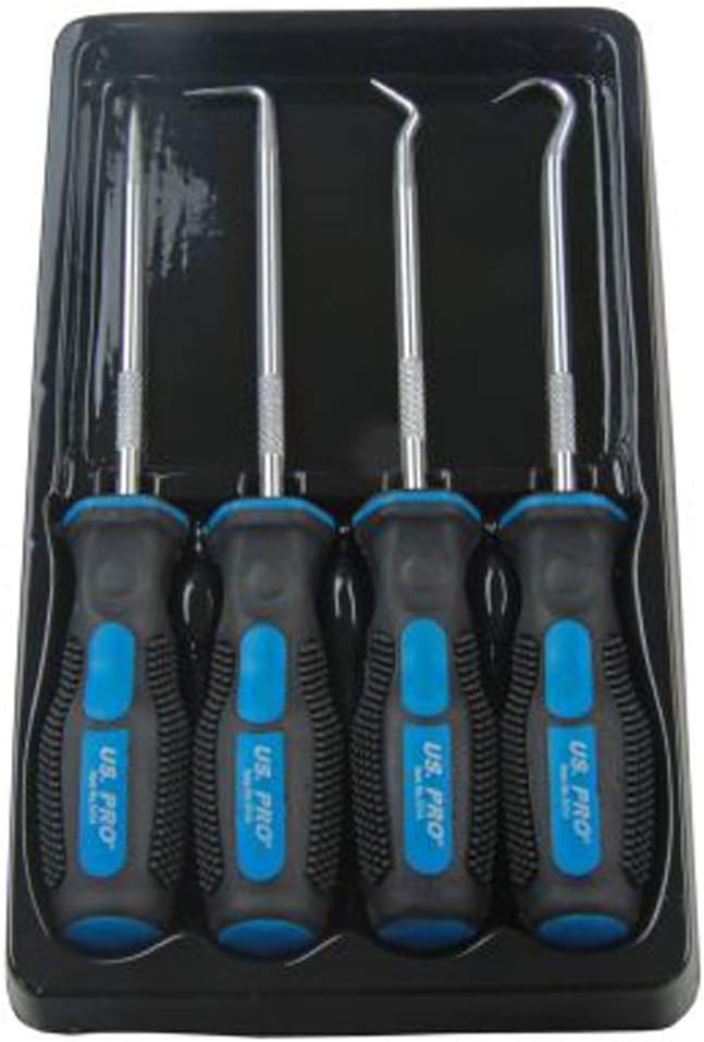 Professional 4 Piece 115mm Hook and Pick Set BER5034