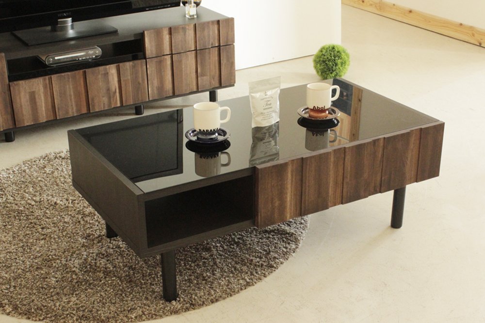 東馬　RESE　ローテーブル　センターテーブル　ブラウン RESE(レセ) センターテーブル – tohma labo shop