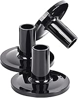 Vista 7 de Juego de accesorios de platillos de 21 piezas, fundas de soporte, fieltros, arandelas y tuercas de ala para batería (negro)