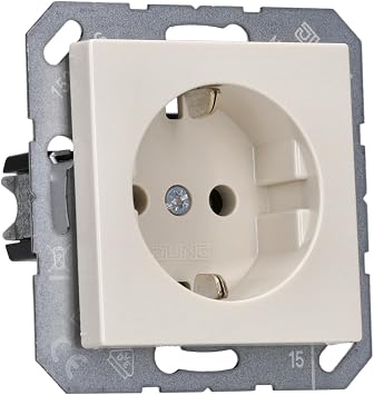 Jung 1520 Schuko Socket 16 A 250 V Series A White