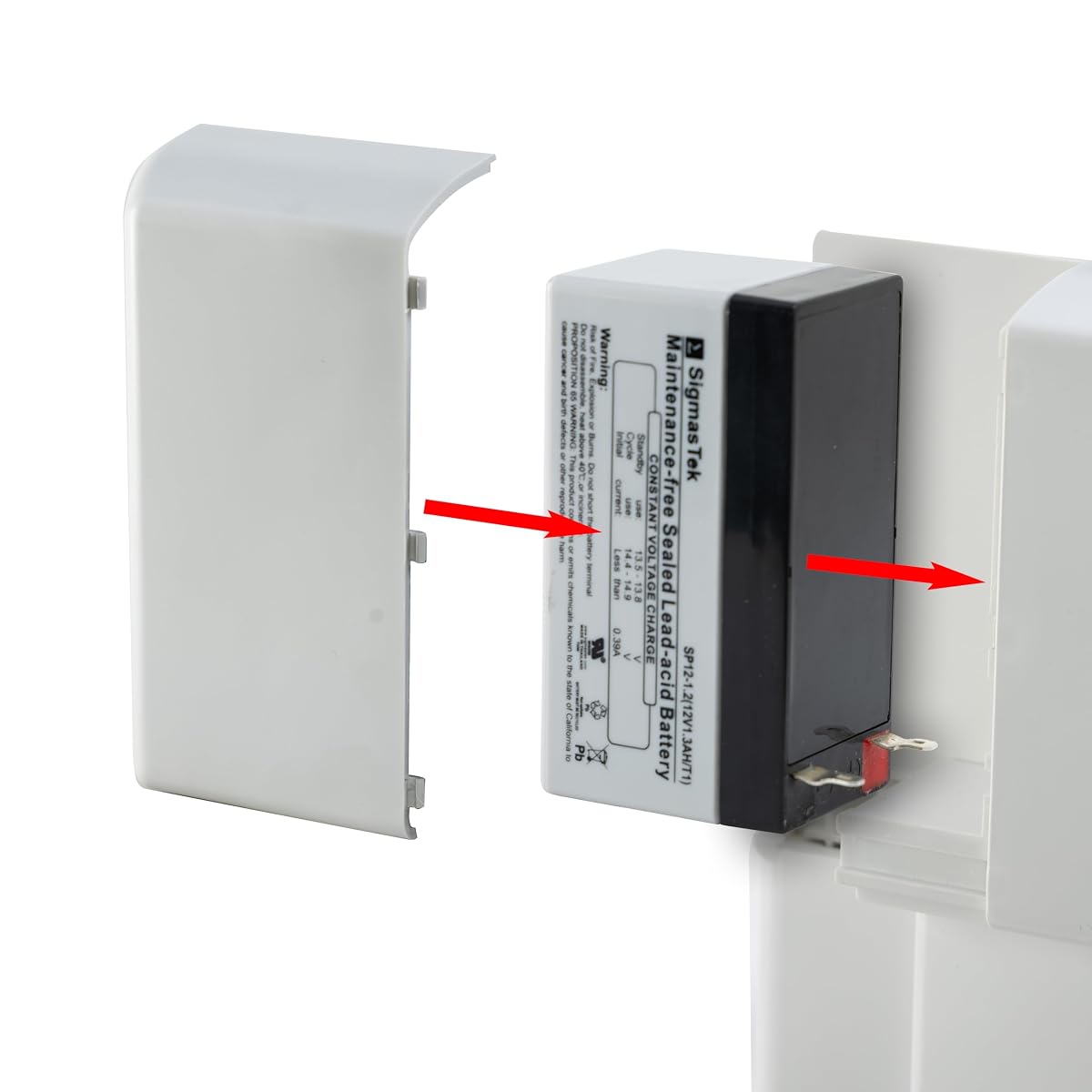 High Tech Pet Backup Battery B12V-1.3 for High Tech Pet Power Pet Doors image 1
