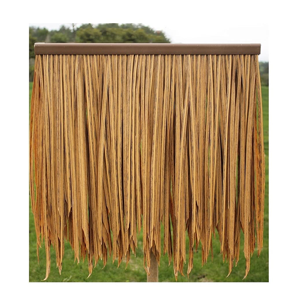 Simulation de chaume pour toit de pavillon et ambiance exotique de jardin