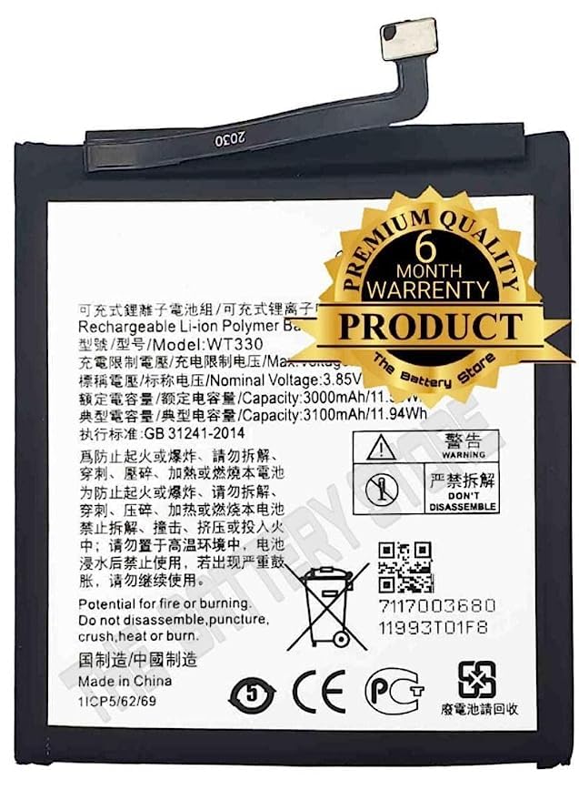 Image of THE BATTERY STORE Original WT330 Battery for Nokia 4.2 TA-1184 TA-1133 TA-1149 TA-1150 TA-1157 TA-1152 Battery with 6 Month Warranty*** (NN71)