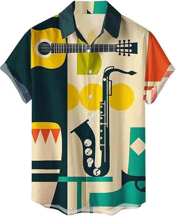 Amazon 半袖シャツ メンズ カジュアル メンズ シャツ 半袖 花柄シャツ メンズ 柄シャツ 半袖サマープラスサイズプリントシャツ Tシャツ ポロシャツ カットソー 通気性 オシャレ レギュラーフィット 汗染み防止 オシャレ ポロシャツ 通販