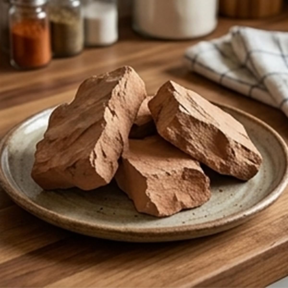 VRINDAVANBAZAAR.COM Multani Mitti Clay 1.5kg, Pottery Material, Fine Texture Modeling Clay, Light Colour Sculpting Clay, Hand Building Art Craft DIY Projects, Ceramic Practice Easy Shape