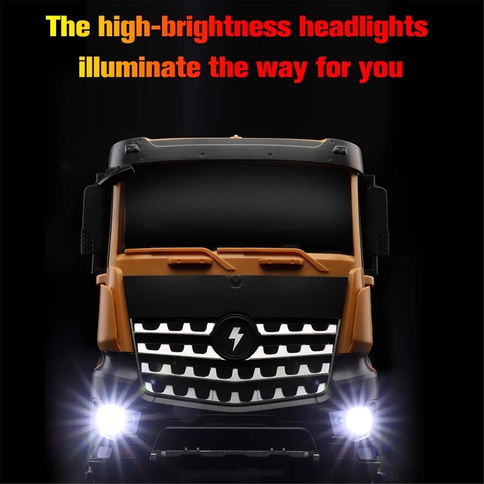 Amazon.co.jp: RC Car, 2.4 GHz 1/14 Scale RC Dump Truck, RC