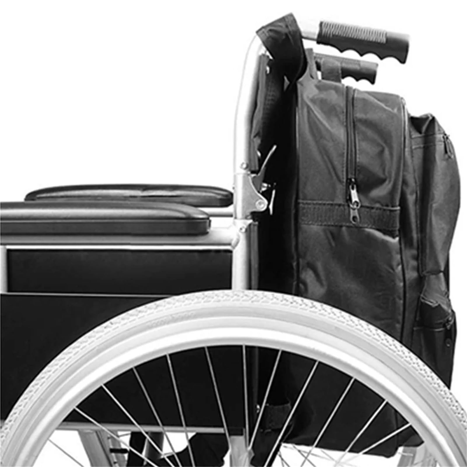Bolsa Silla de Ruedas Mochila Bolsa de Almacenamiento portátil for Viajes en Silla de Ruedas Bolsa de Almacenamiento Grande for Silla de Ruedas(Color 1)
