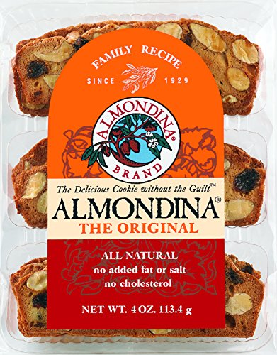 Almondina Almond Cookies, Variety Pack Flavors, Non-Dairy And Kosher Thin Cookies, Toasted With Natural Ingredients, Sweet And Crunchy Biscotti Snack, 4-Ounce Package (Pack Of 6) #TOP1