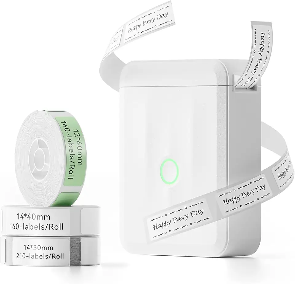 NIIMBOT D110 Upgraded Version Mini Label Make...