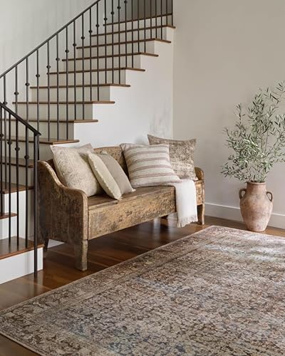 Miniatura 2 de Loloi Amber Lewis x Loloi Georgie Collection GER-09 Multi  Spice, 5 pies x 7 pies 6 pulgadas, 0.19 pulgadas de grosor