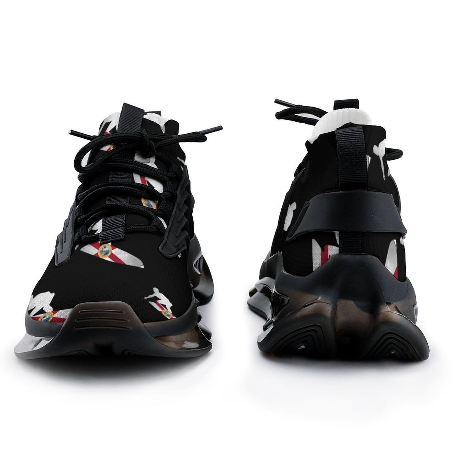 Florida Flag Skiers - Scarpe da corsa da uomo | Scarpe da ginnastica leggere traspiranti antiscivolo ad asciugatura rapida