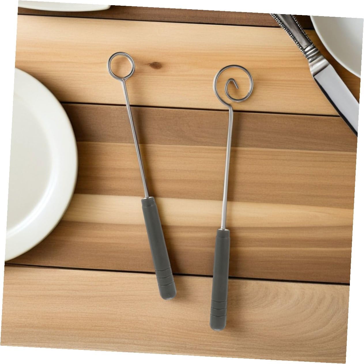 CALLARON Stainless Steel Fondue Fork Set for Cheese and Chocolate, 12pcs Hand Dipping Tools with 4 Sets of 3pcs Baking Forks, Kitchen Creative Utensils for Fondue Parties and DIY Dessert