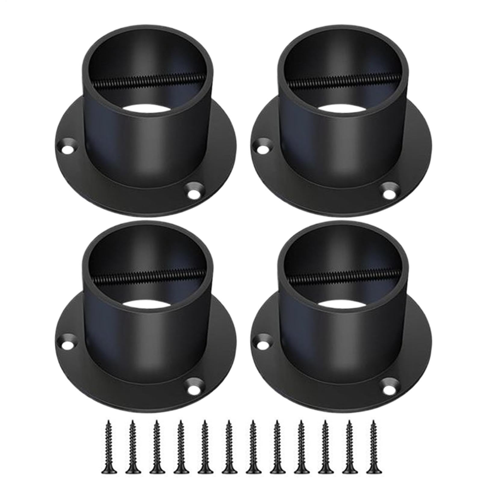 Supporto Per Fune Con Viti 4 Pezzi Decorativa Di Fissaggio In Acciaio | Kit Ringhiera E Recinzione Utilizzabile In Ambienti Esterni Come Giardino Terrazzo Recinzione Scale Ponte Nave