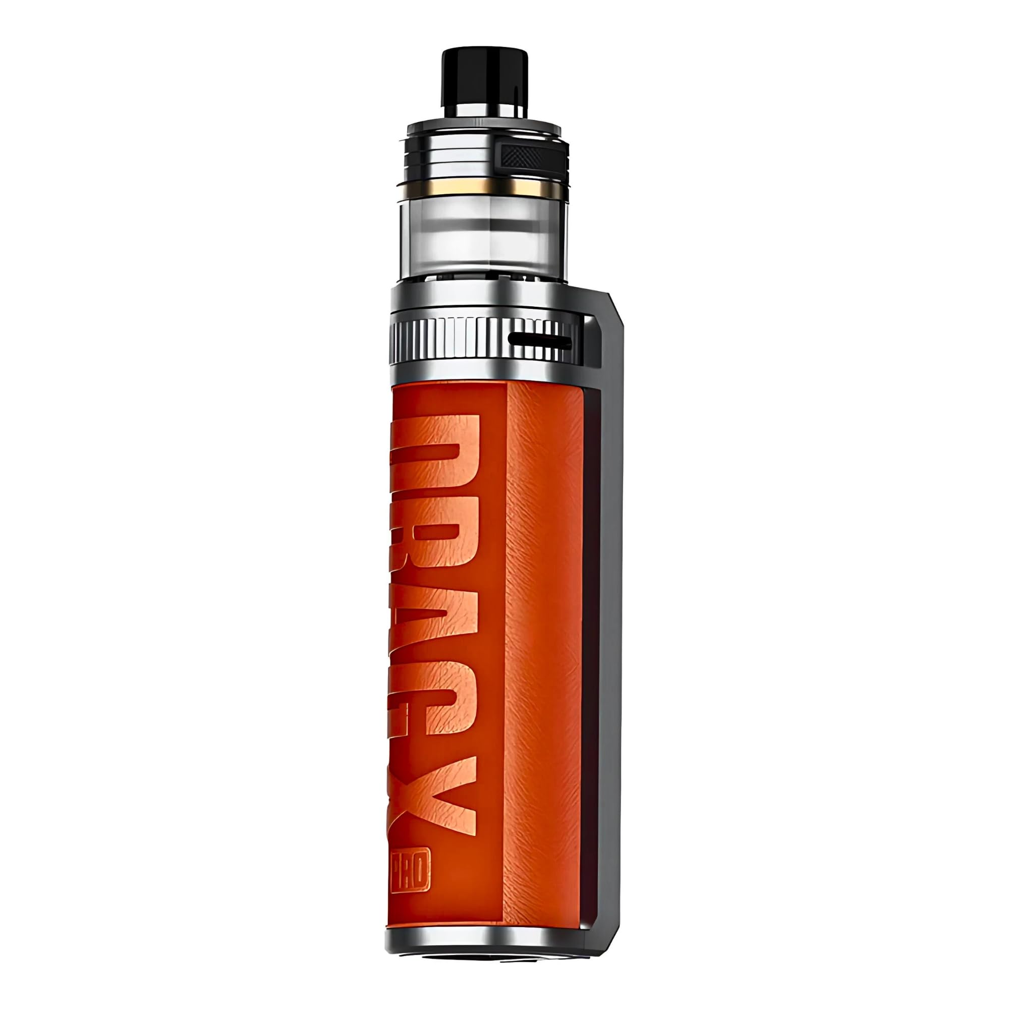 VOOPOO Drag X Pro Vape Kit - [Requires Single 18650/21700 Battery - Sold Separately] 100w, Button Activated, Sub-ohm Pod Kit, DTL Vaping, Variable Wattage, Smart Mode, No Nicotine (California Orange)