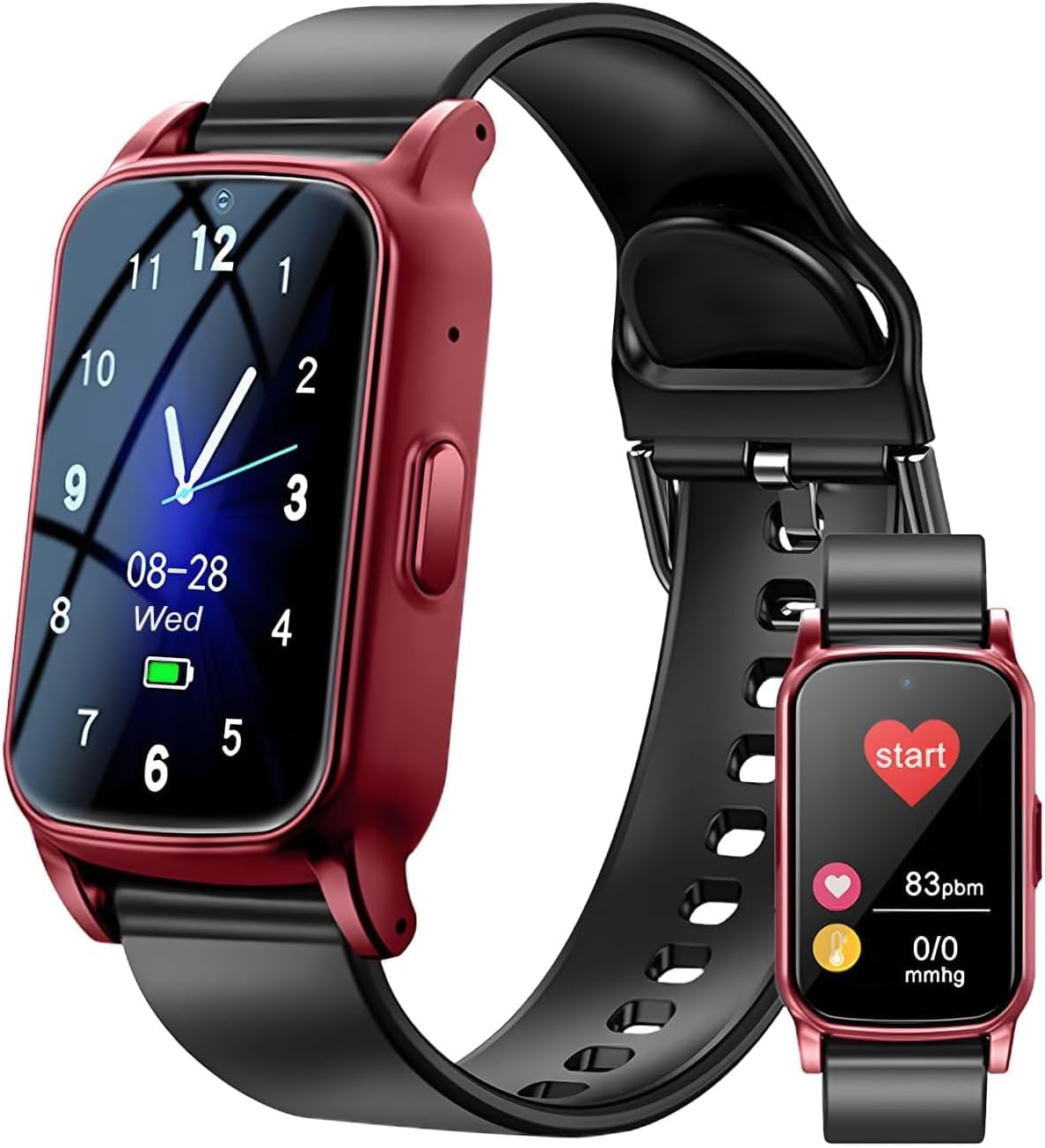 Fall Detection Smart Watch for Seniors, Smart Watch with GPS & Sos, 4G ...