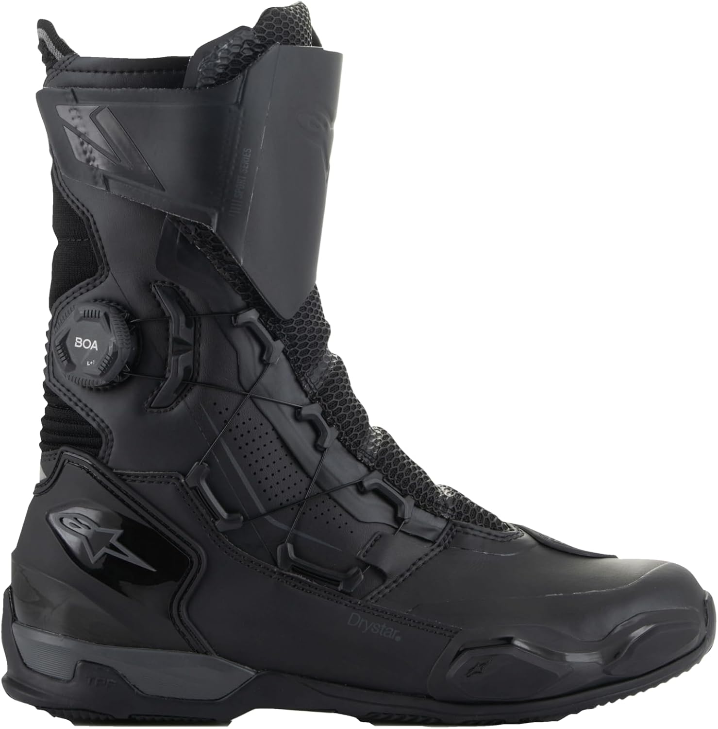 Alpinestars SP-X BOA Drystar Motorcycle Boots, CE-Certified Waterproof Sport Riding Gear, Advanced BOA Fit System, Durable Design