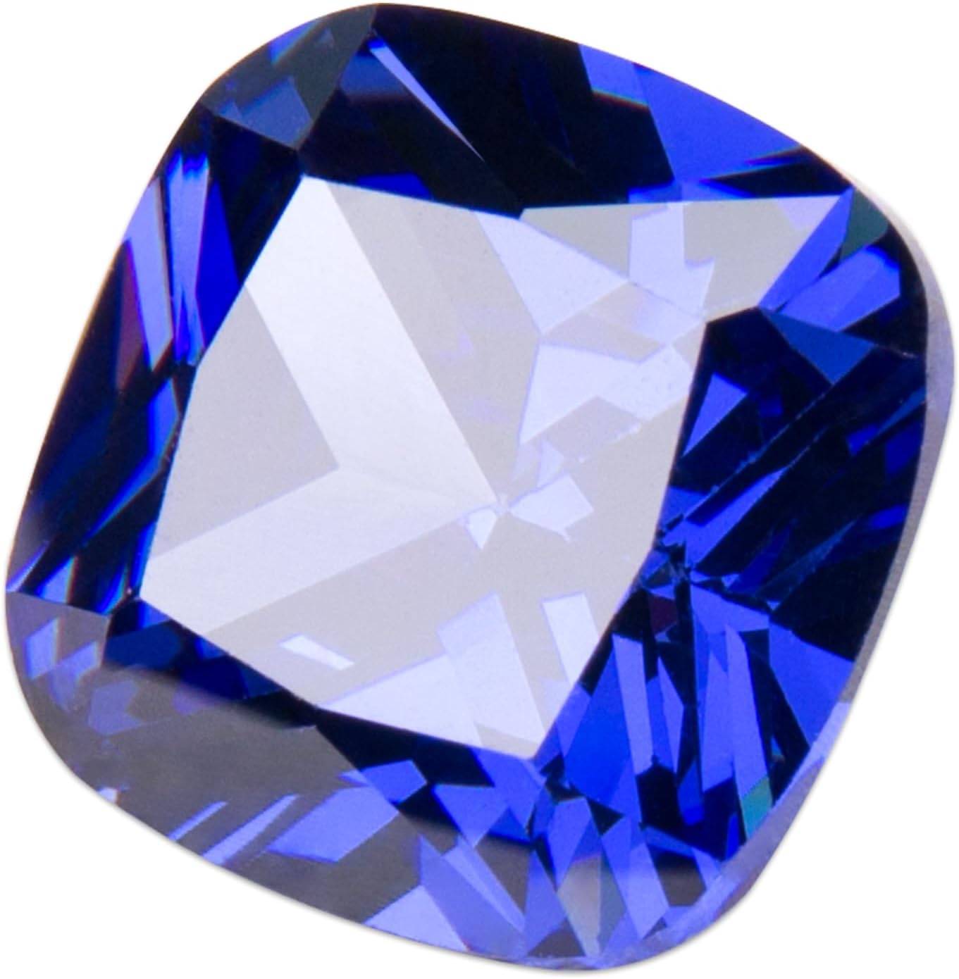 1 Pcs Blue Tanzanite Stones Loose Gemstone for Women Jewelry Making Ring Necklace Beads Bracelet DIY Craft Making