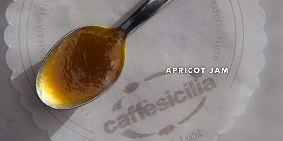 Apricot Extra Jam Caffe Sicilia Sicily, Italy - 8.8 oz