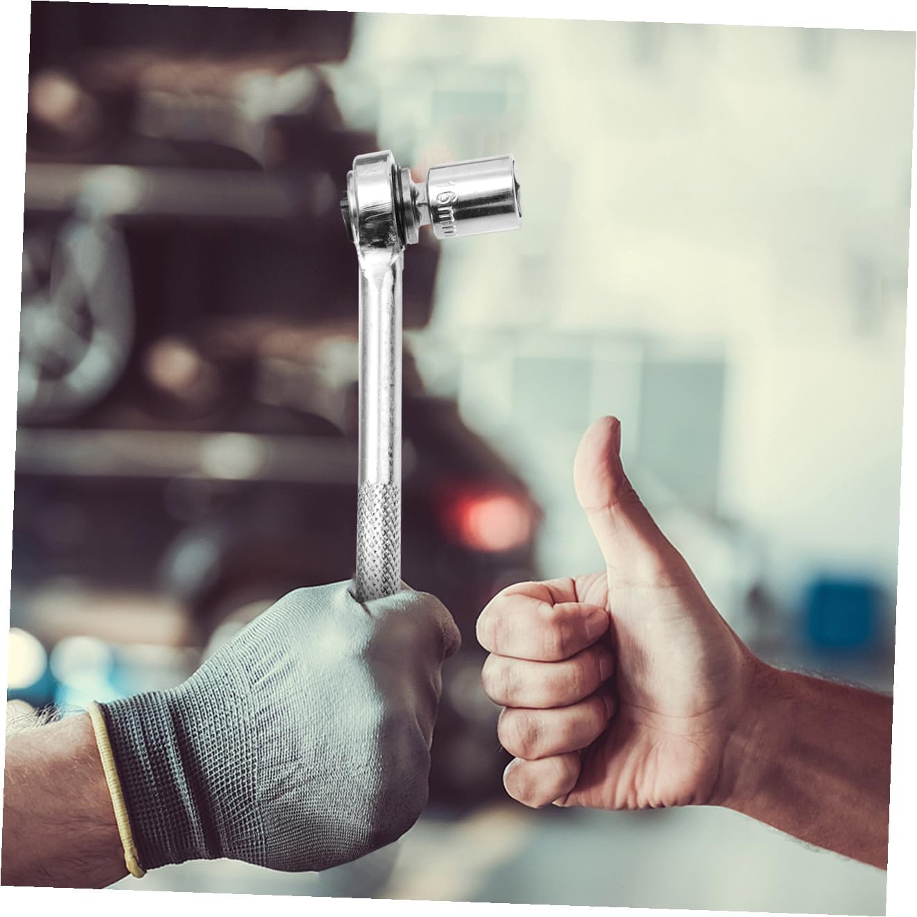 Service Wrench Hvac Ratchet Socket High Hardness Tool Socket Spanner Maintenance Wrench Auto Repair Kit