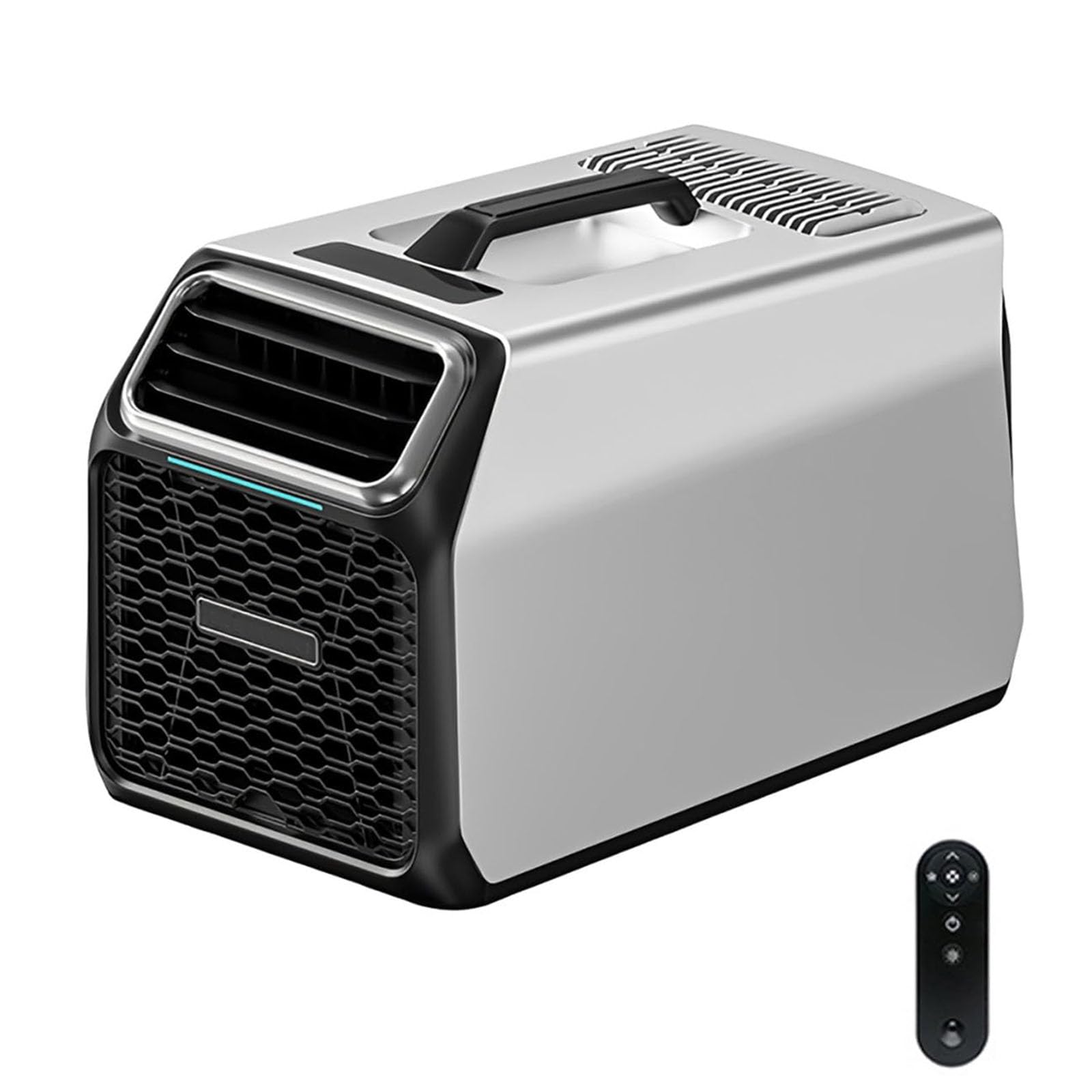 Aire acondicionado deshumidificador de enfriamiento rápido, acondicionador portátil de 3500 BTU para camping, tiendas de campaña y uso fuera de la red eléctrica, eficiente para furgonetas, camiones y