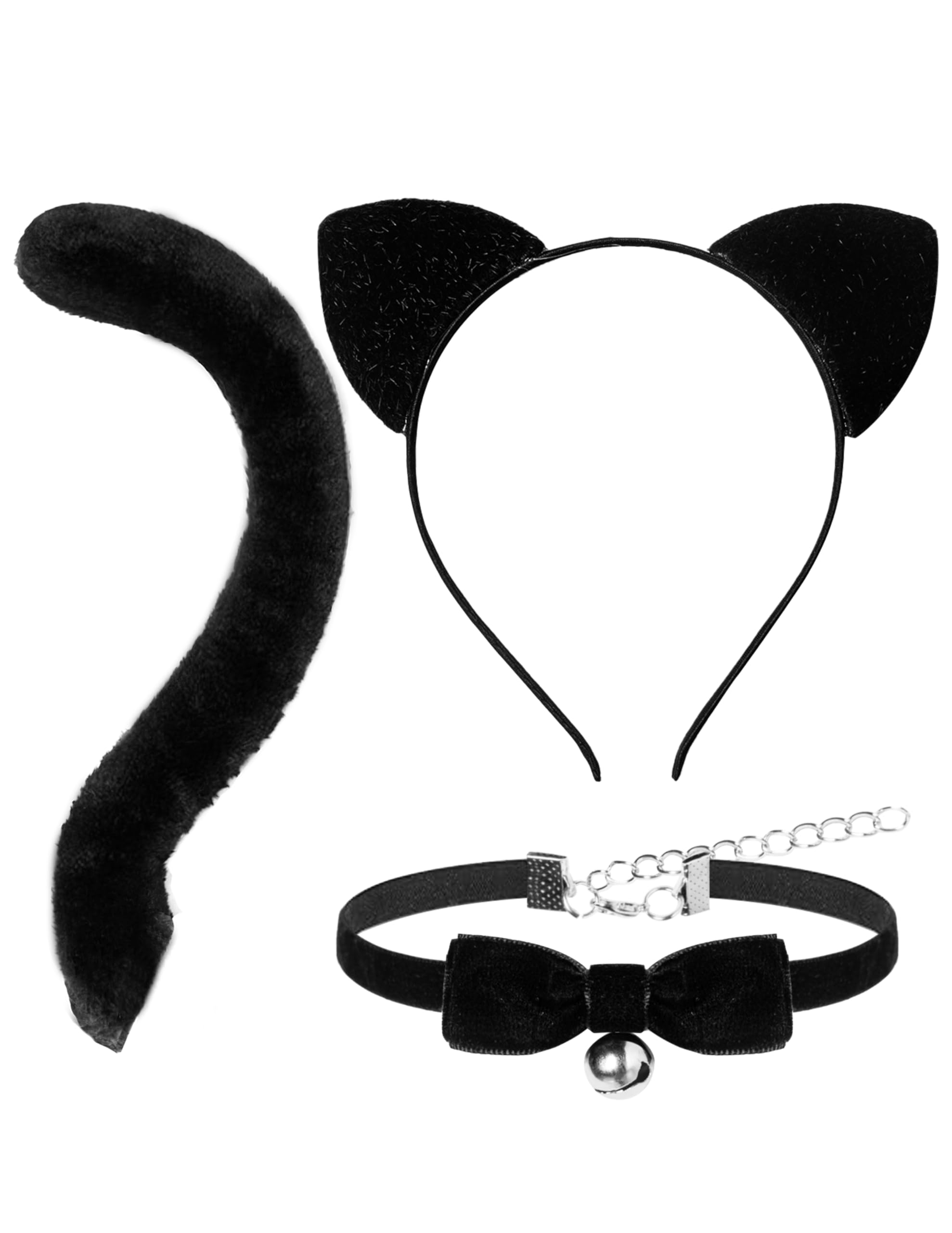 black cat costume set