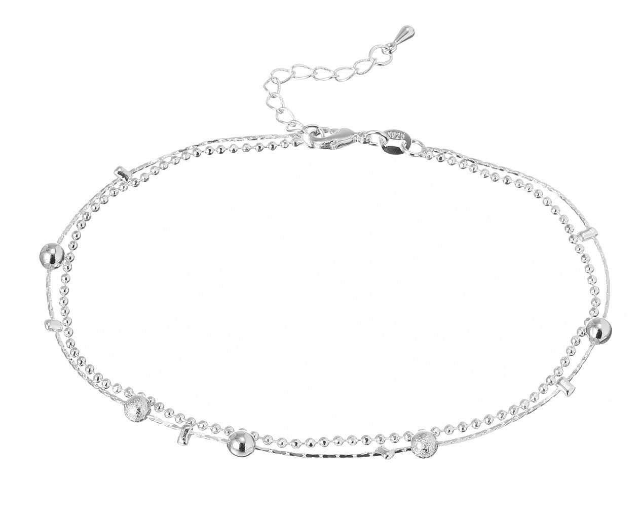 See full amazon price history chart for Silver Shoppee Valentine Special Sterling Silver Anklet for Girls and Women (SSAN3109) Silver Shoppee Valentine Special Sterling Silver Anklet for Girls and Women (SSAN3109) (B01F3MV8UA) Amazon Price History, Amazon Price Tracker