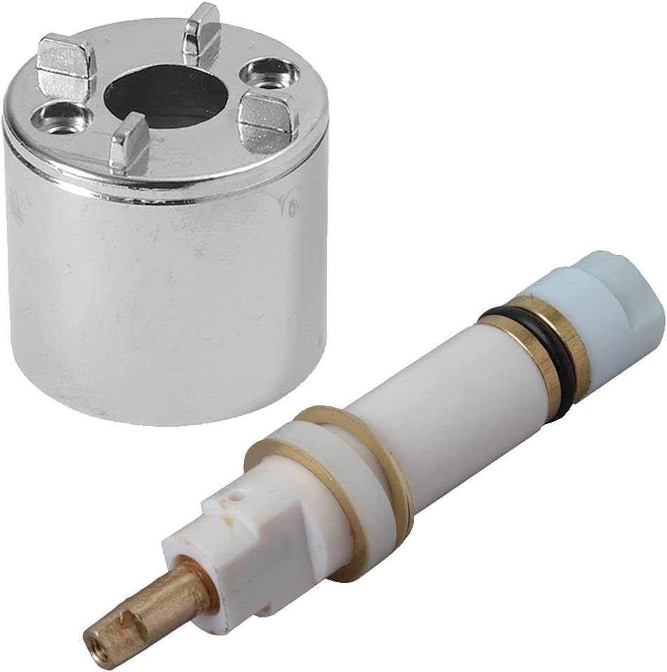 BrassCraft SLD1154 Mixet MS9AT C Single Handle Tub and Shower 4-1/2-Inch Stem with Retainer Nut, Chrome