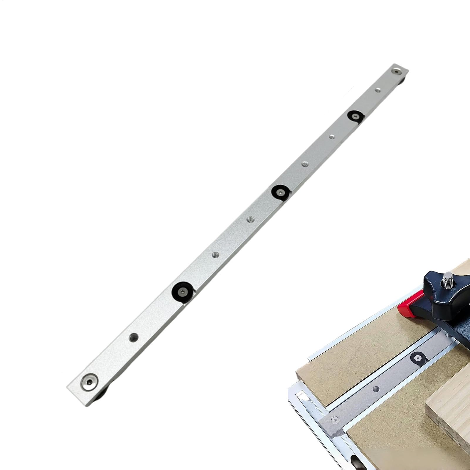 Table Saw Sled Runners,High-Strength Aluminum Alloy - Table Saw Miter Bars - for T-Slot Track Woodworking Tools Jigs Fixtures Project Craft