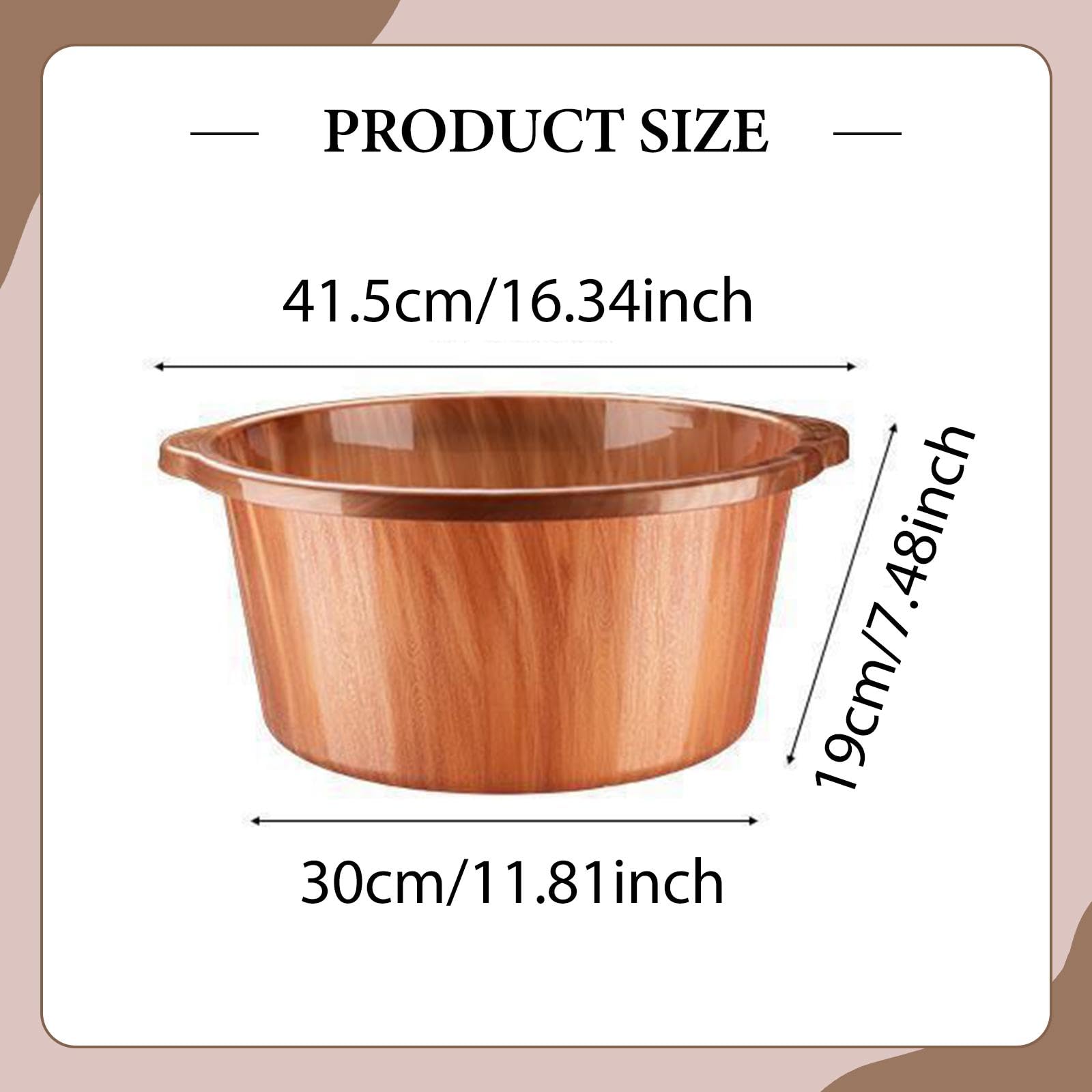 Lavabo para Pies para Mujeres Y Hombres, con Masajeador Y Bañera para Pies.