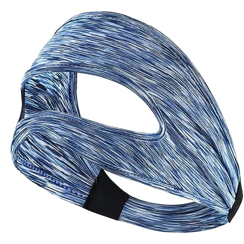 Capa facial para auriculares VR - capas faciais VR a suor | bandas de suor VR laváveis, cobertura protetora diadema para treinos VR para evitar o suor Aznever