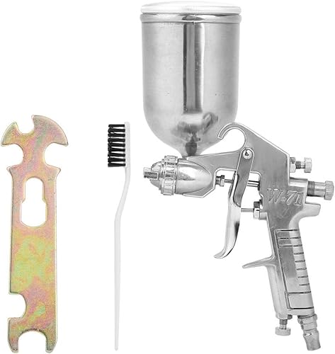 Miniatura 9 de Pneumatic Air Paint Spray Gun with 1.5mm Nozzle and 400ml Capacity for Small Area Paint Repair