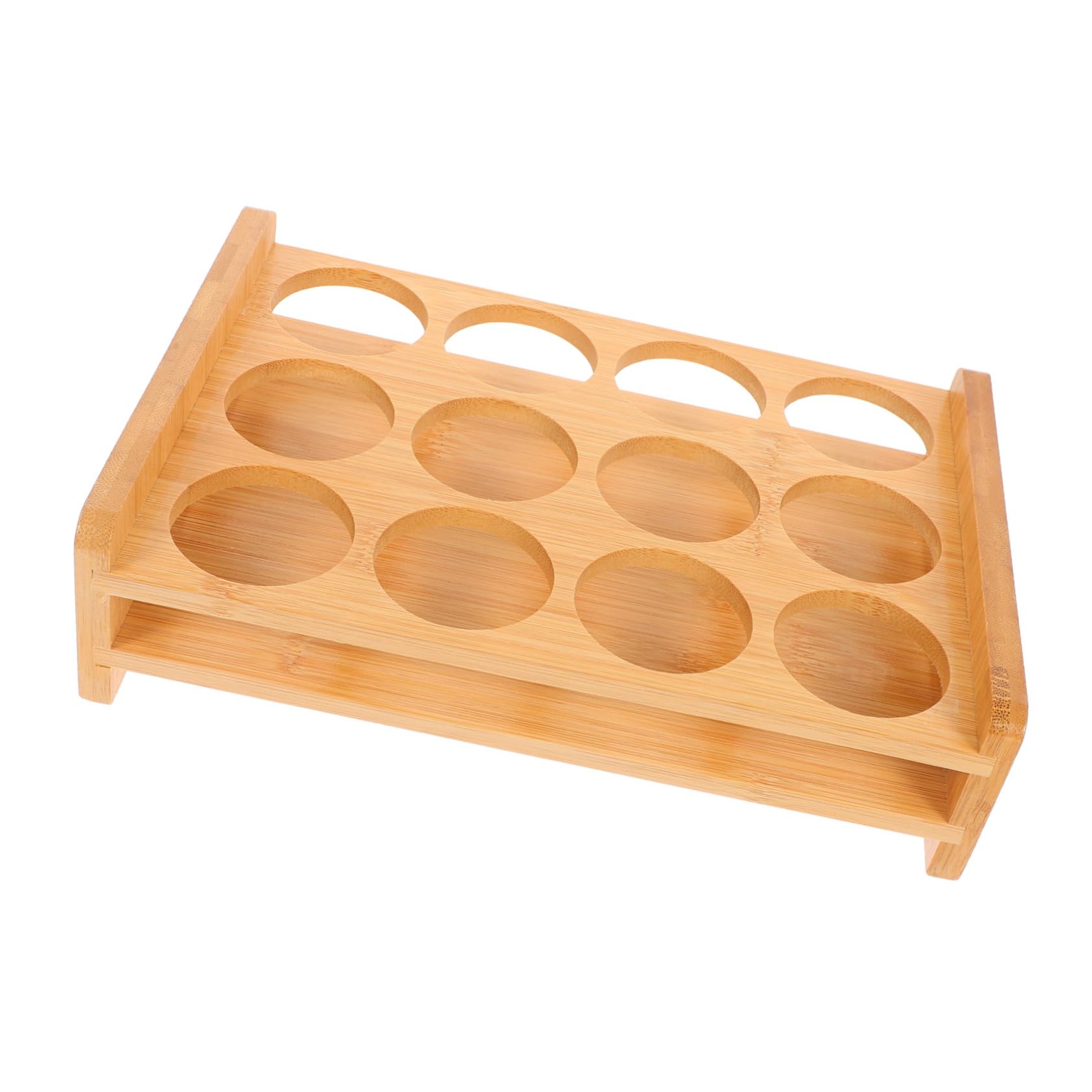 SOLUSTRE Shot Glass Holder and Whiskey Glass Organizer Versatile Storage Rack for Cup for Parties and Gatherings Stylish Countertop Display for Drinkware Collection