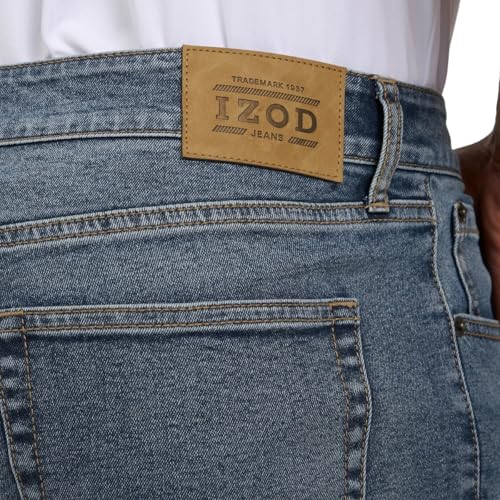 Image of IZOD Men's Straight Fit Classic 5-Pocket Style Jean