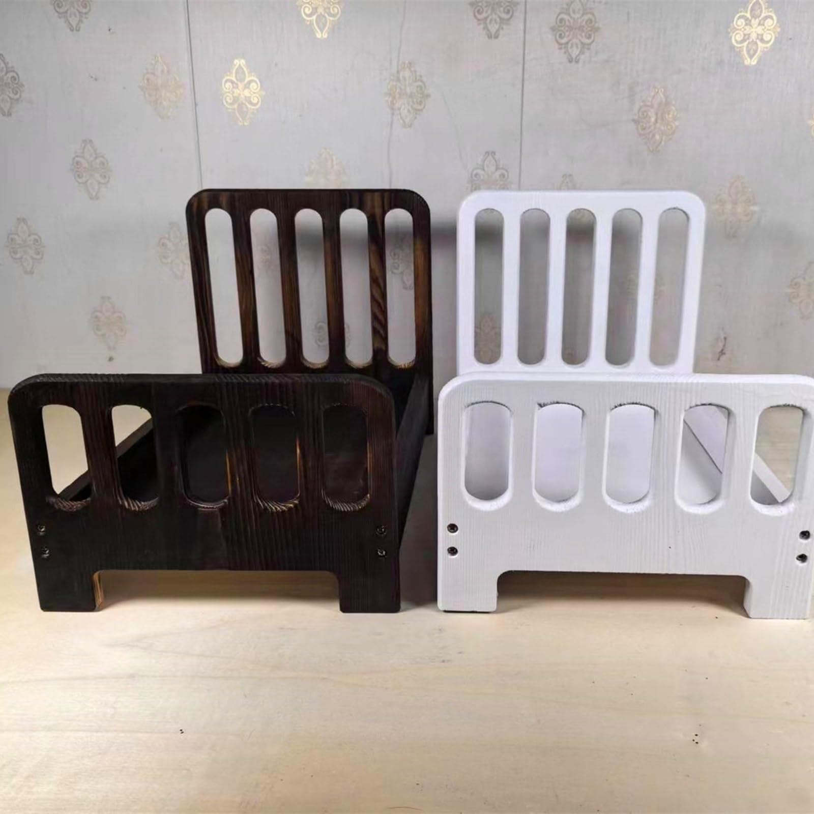 Neonati Fotografia Puntelli Culla Sfondo Creativo Accessori Studio Letto in Legno per Baby Photoshoots Baby Photoshoots Letto