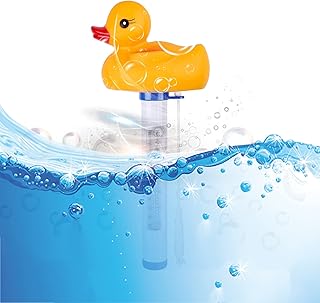 XINCHEN Floating Pool Thermometer, Floating Pool Thermometer with String, Water Temperature Thermometer, Thermometer for Outdoor & Indoor Pools, Baby Pool, Hot Tubs (B4)