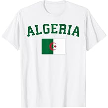 Algeria Flag Algerian Pride Patriotic Country Men Women Kid T-Shirt