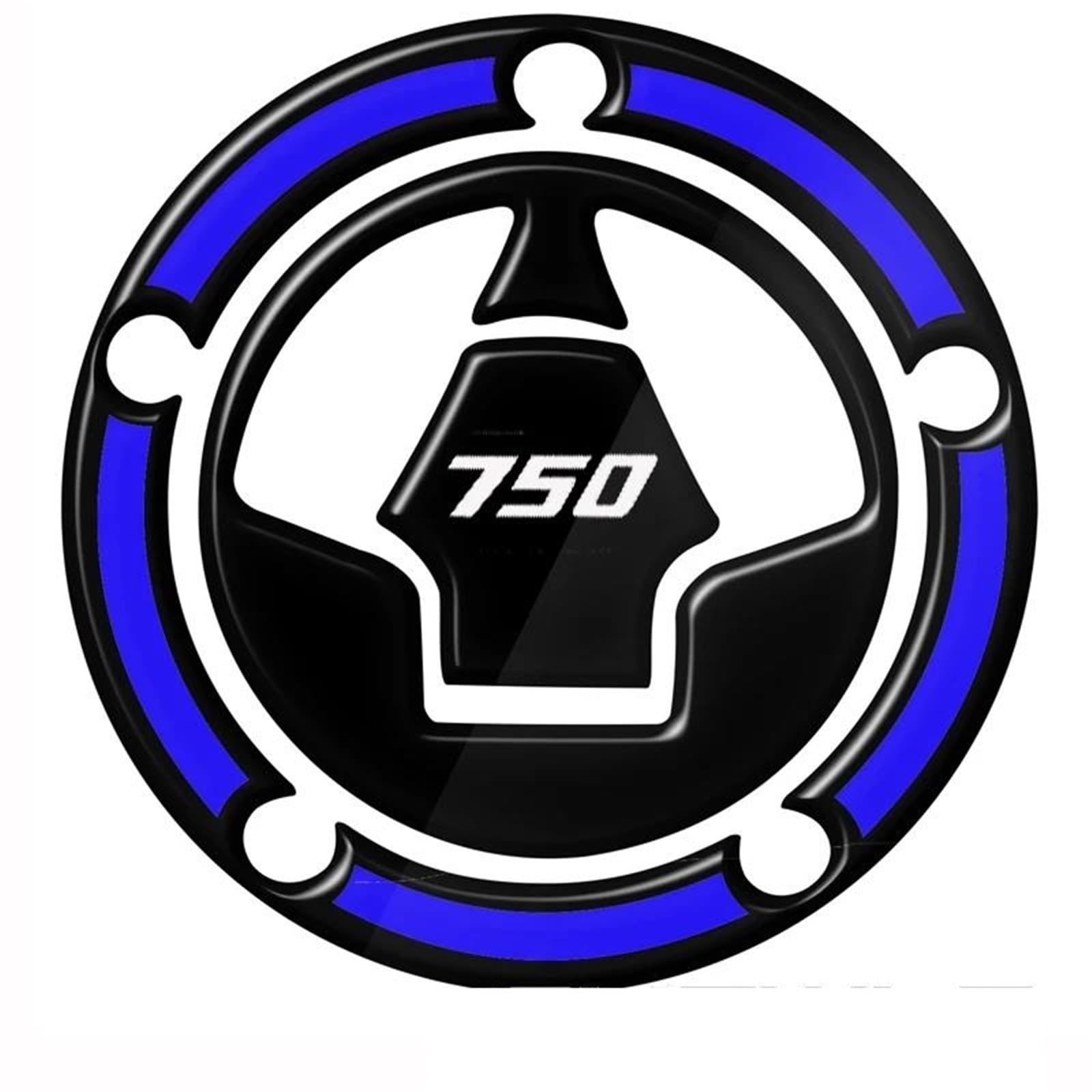 Dtsgcx Color2 Motorcycle Accessories Tank Pad Gas Cap Sticker Decal Cover For Kawasaki For Z750 For Z 750(Color2)