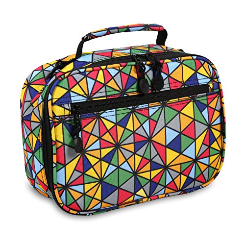 J World New York Cody Kids Lunch Bag. Cute Insulated Lunch-Box, Prizm