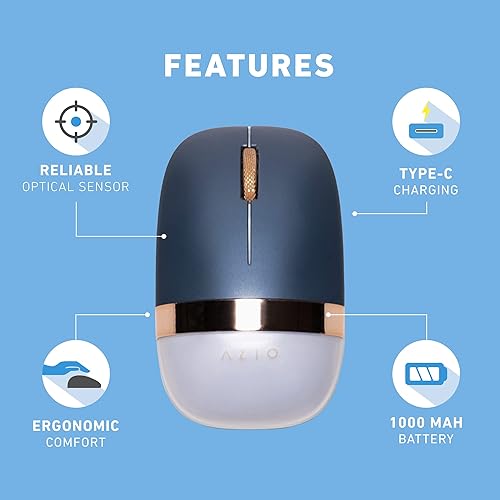 Vista 29 de Azio Ratón IZO Rosa (Baroque Rose)