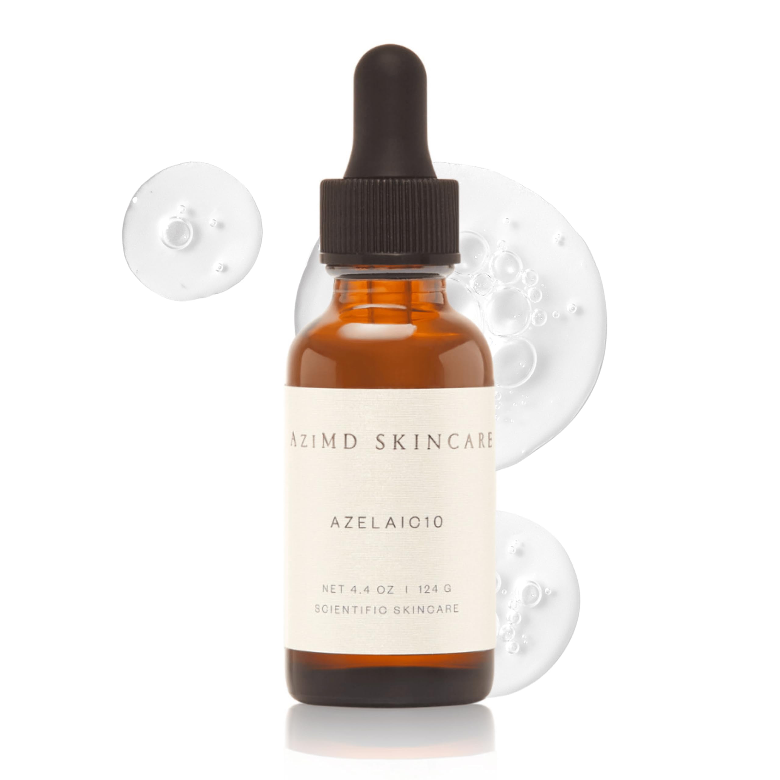 AziMD Skincare Azelaic10 | Azelaic Acid 10% Serum with Arbutin and Hyaluronic Acid