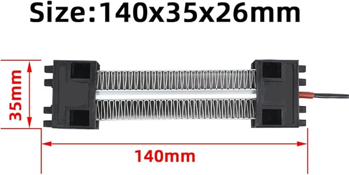 Calefactor Eléctrico Cerámico PTC 220V 200W miniatura 2