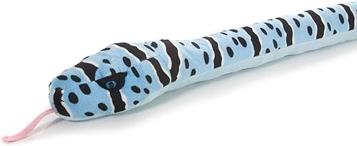 Miniatura 3 de Wild Republic - Peluche de serpiente de peluche, regalo para niños, Serpiente de cascabel de Blue Rock, 54"
