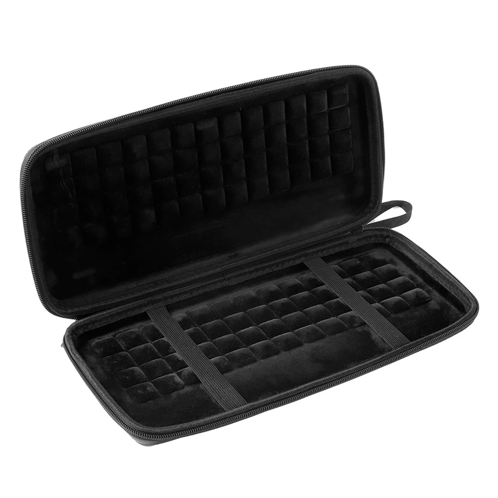 Estuche para Teclado Estuche rígido para Teclado de EVA para Teclado inalámbrico Bolsa de Almacenamiento Protección Impermeable Estuche de Transporte a Prueba de Polvo para Teclado (Negro)