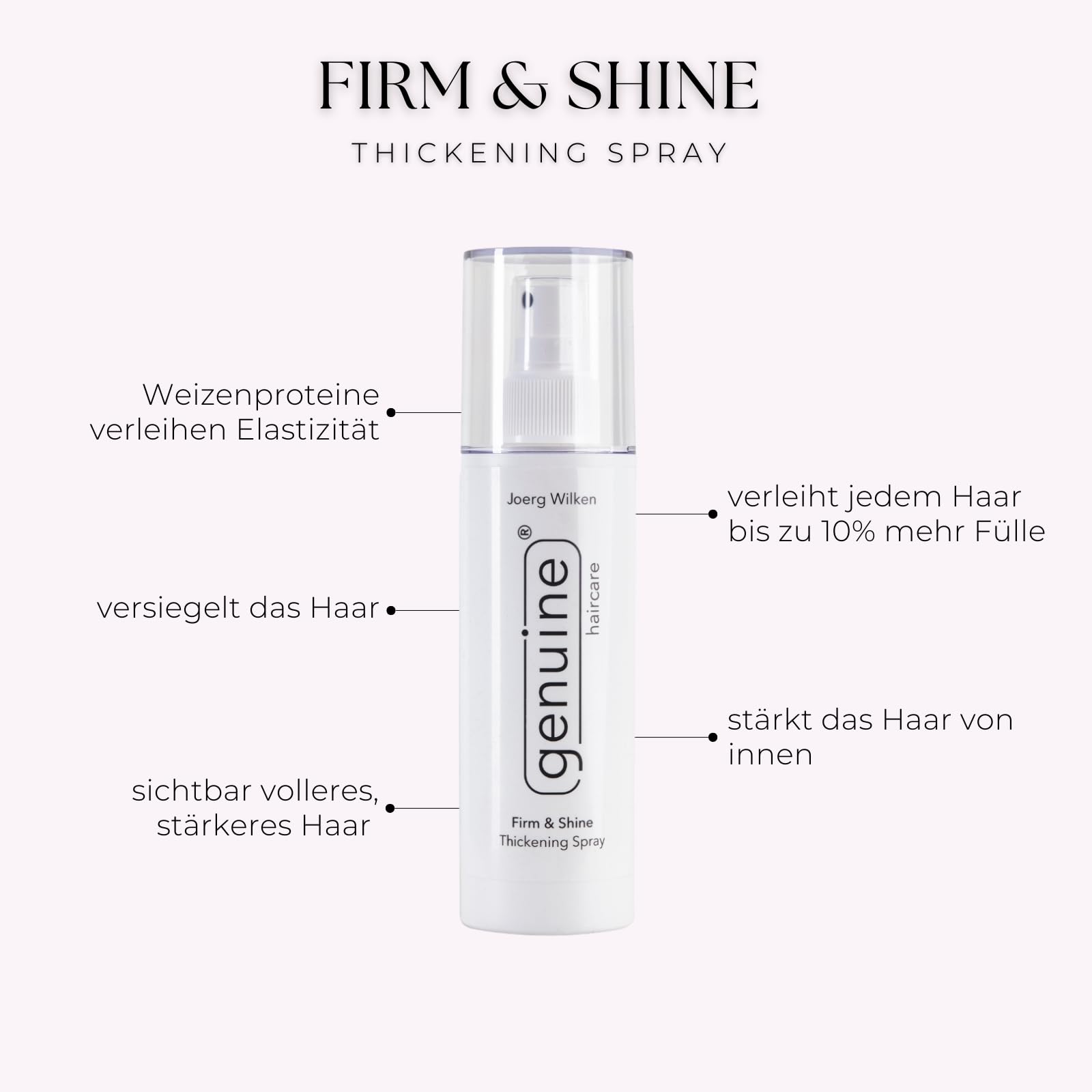 Firm & Shine Thickening Spray – zagęszczający włosy spray proteinowy