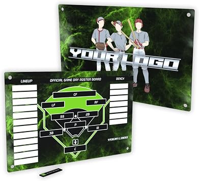 HOOPSKING Magnetic Metal Roster Board - Magnet Display Board for Wall, Refrigerator, Magnetic Board Notes, Photos - Magnetic Bulletin Board Includes 4"x4.5" zipper bag & 2 fence clips - White, 12"x18"