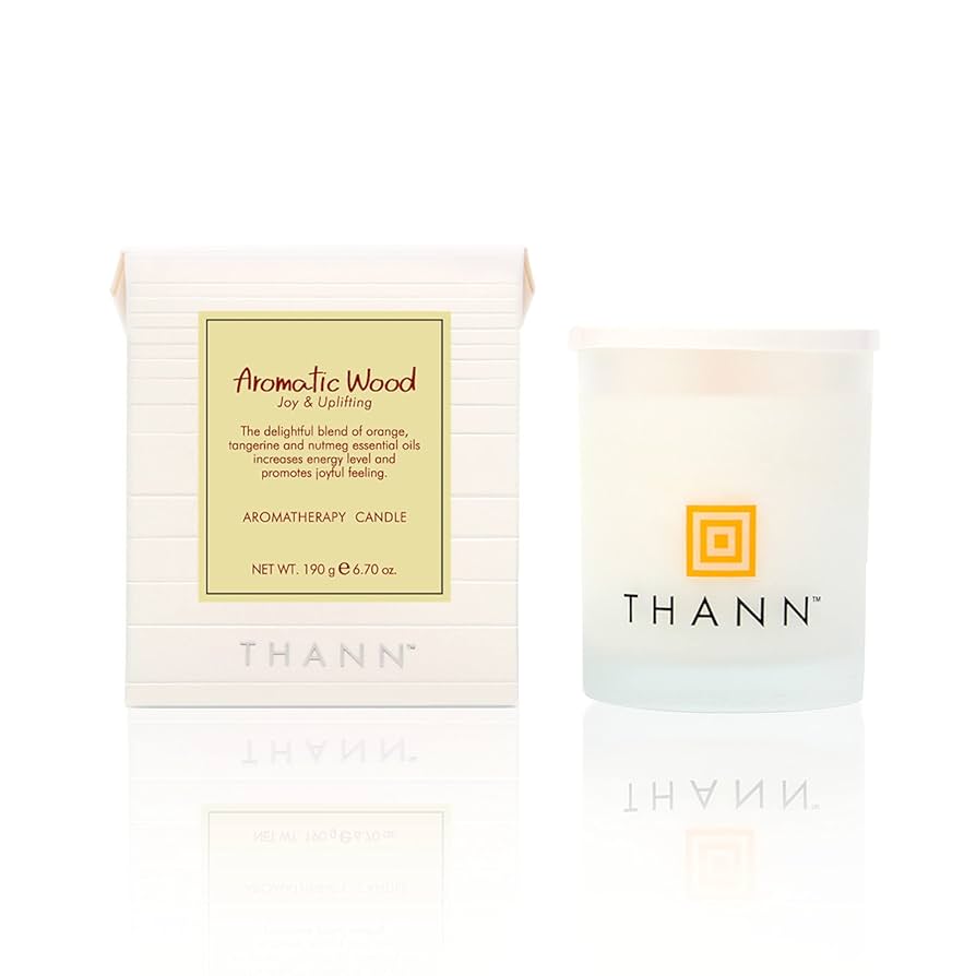 THANN キャンドル Alomantic Wood 楽天市場】【THANN/タン 公式】アロマティックキャンドル AW OE