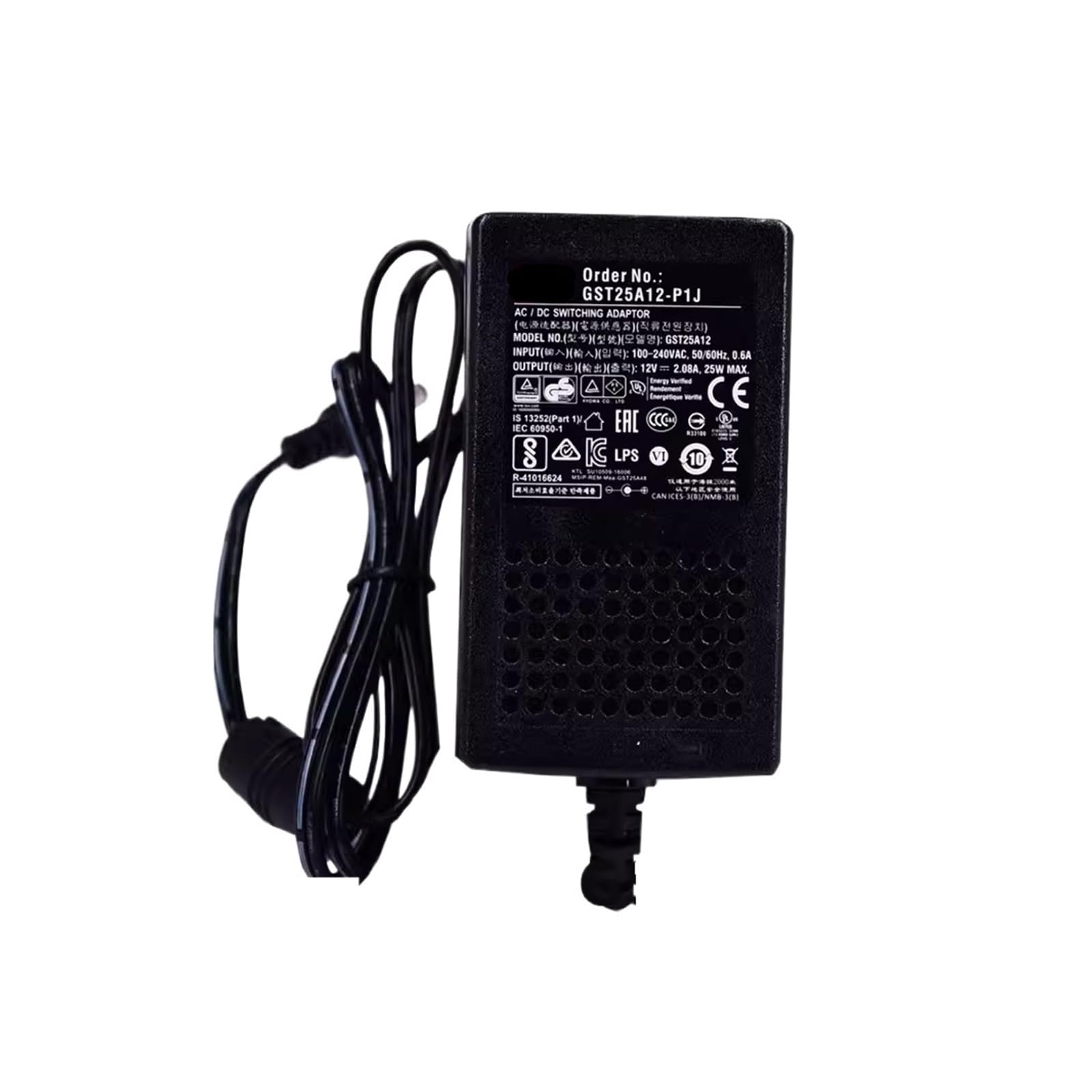 Adaptateur GST25A05-P1J 5V 4A transformateur CA-CC GST25A18-P1J 18V