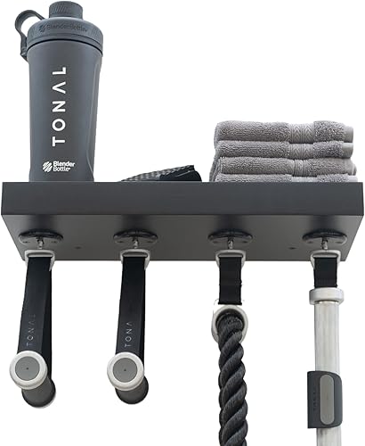 Bendy3D Solutions Estante tonal para accesorios de 16 pulgadas - (negro, estante de 16 pulgadas - 4 soportes)