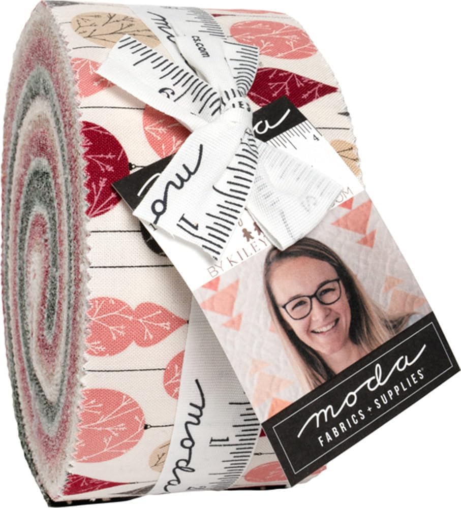 Kiley's Quilt Room Gingerbread Lane Jelly Roll 40 2.5-inch Strips Moda Fabrics 26150JR