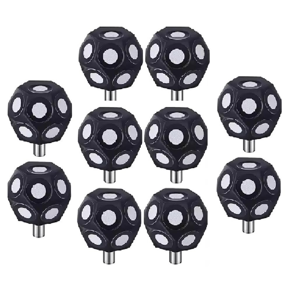 Jnchdghwa As Shown 3D Scanning Of Spherical Multi-Sided Shapes With 3D Scanners, Marking Points, High-Reflective Markers 3X6mm 10Pcs